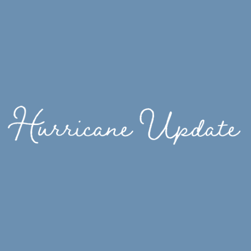 HURRICANE UPDATE