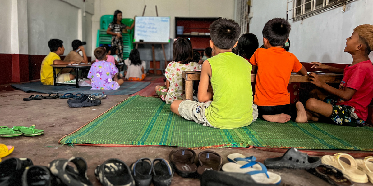 Children in Myanmar