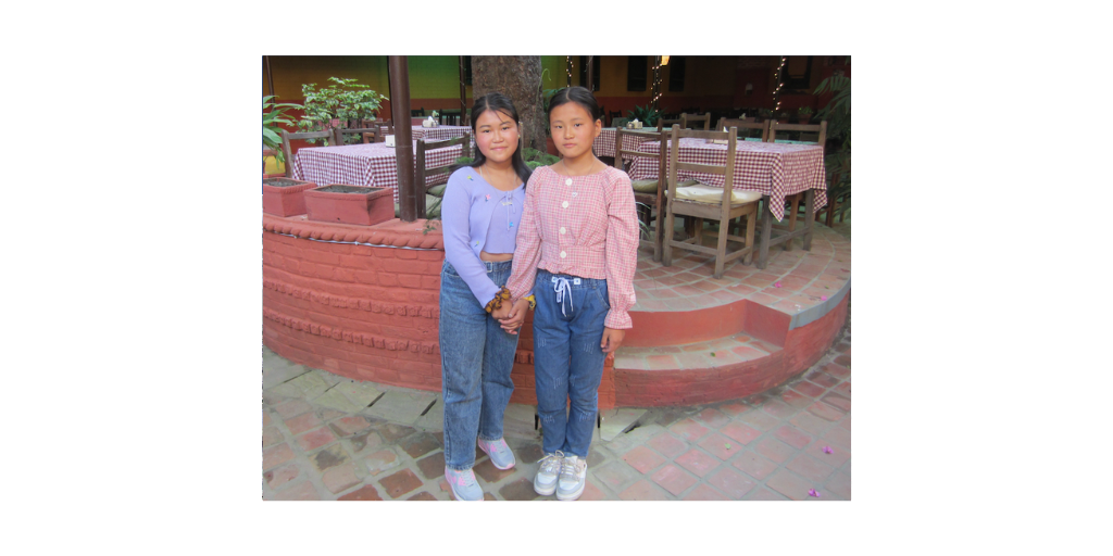 sponsored girls in Nepal