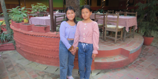 girls in Nepal