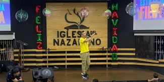 Christmas program for children at the church